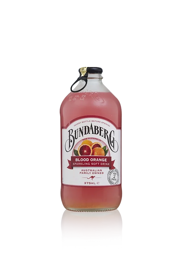 Bundaberg blood orange australia glazen fles 37,5cl front