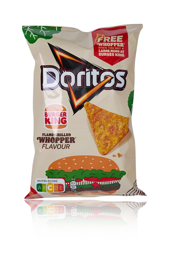 Doritos flame grilled whopper nederland 10 x 170g zak front