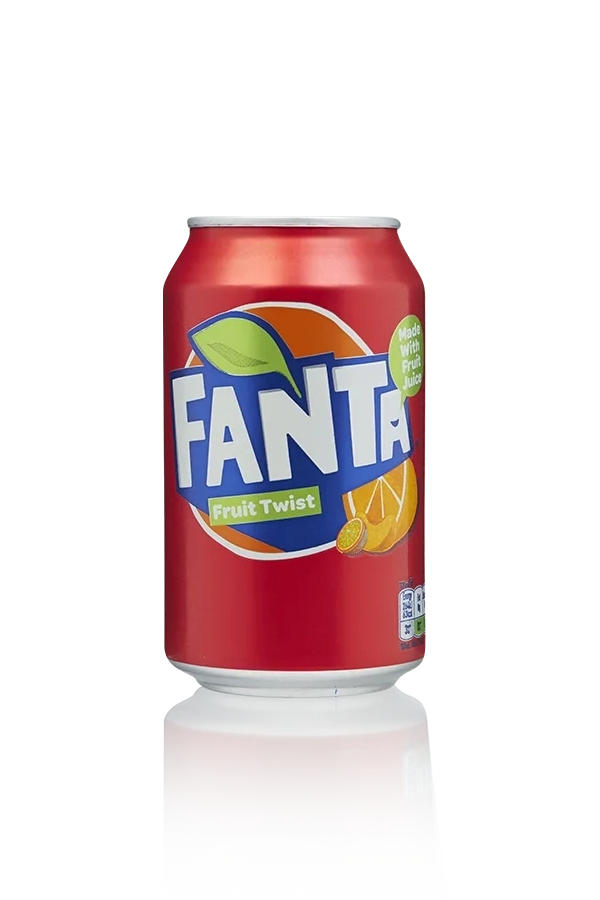 Fanta fruit twist china blik 33cl front