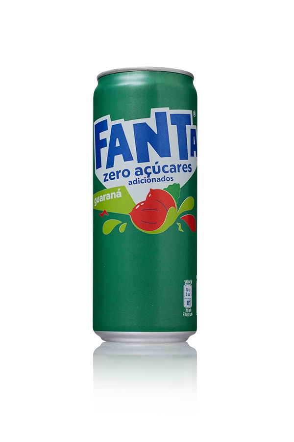 Fanta guarana portugal 25 x 33cl blik front