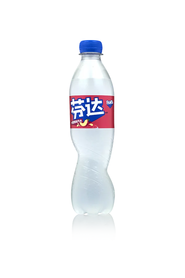 Fanta white peach china pet 50cl front