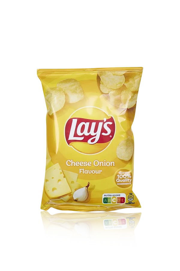 Lays cheese onion klein front