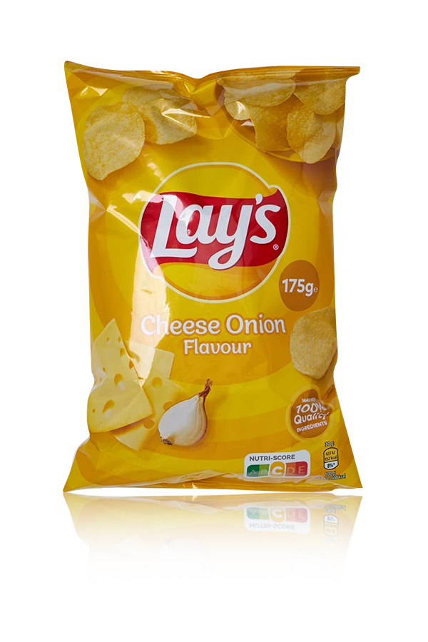 Lays cheese onion nederland 8 x 175g zak front