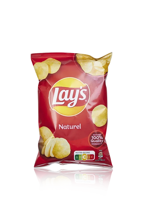 Lays naturel klein front