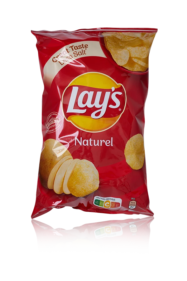 Lays naturel nederland 8 x 175g zak front