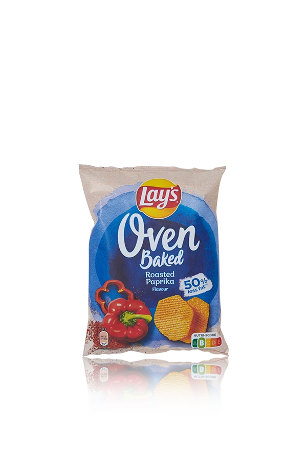 Lays oven baked roasted paprika nederland 20 x 35g zak front