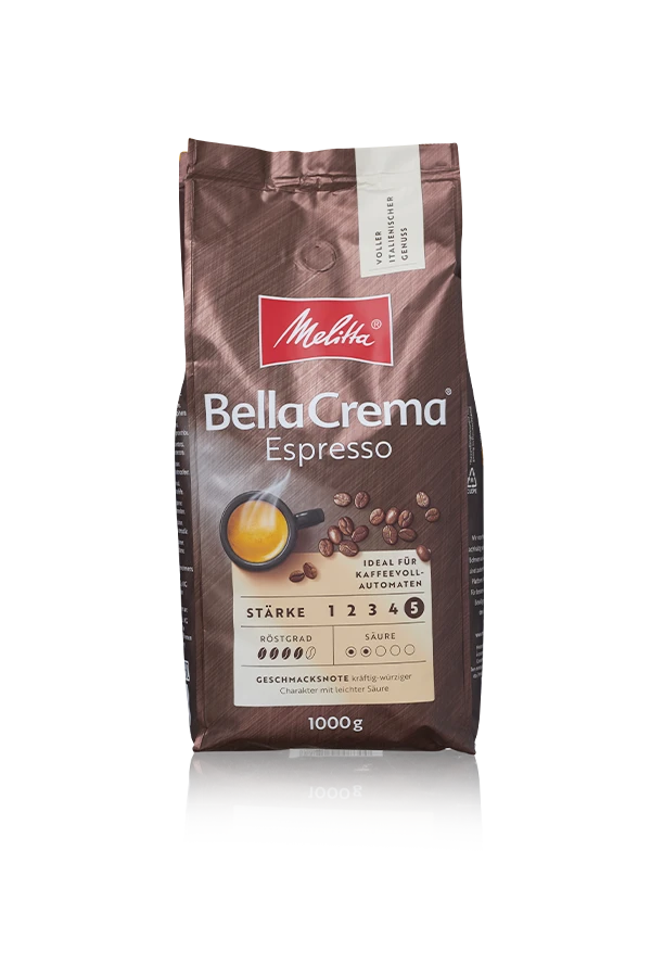 Melita bella la crema espresso front