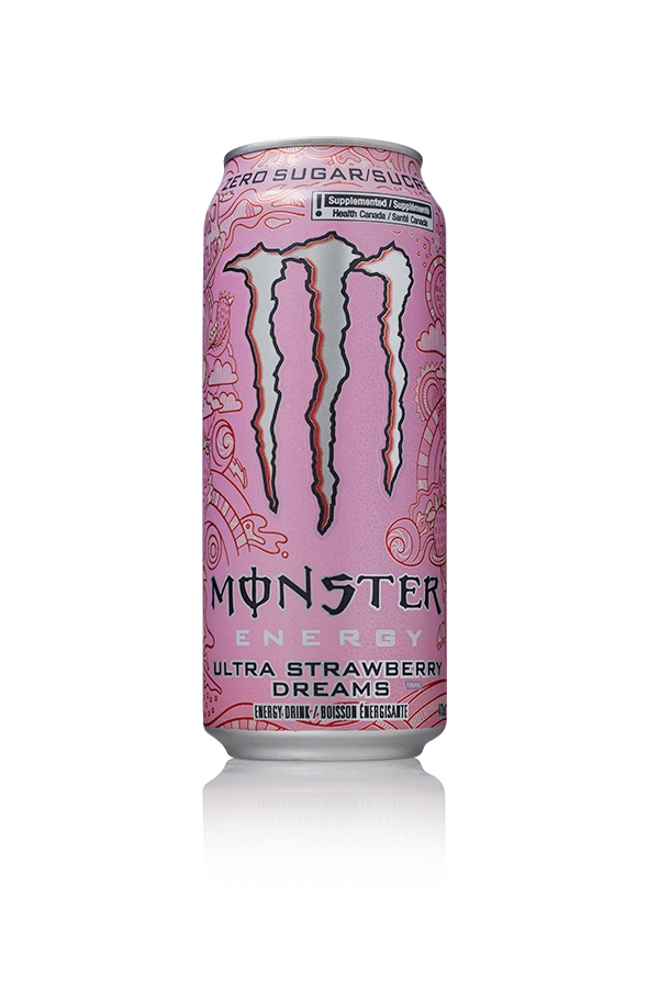 Monster ultra strawberry dreams pl 12 x 50cl blik front