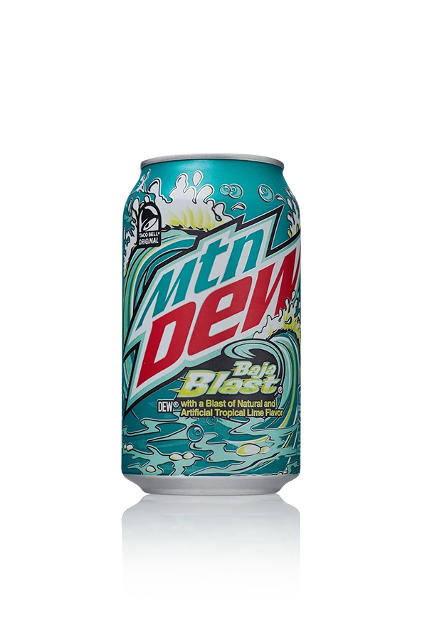 Mountain dew baja blast usa 24 x 40cl fles front