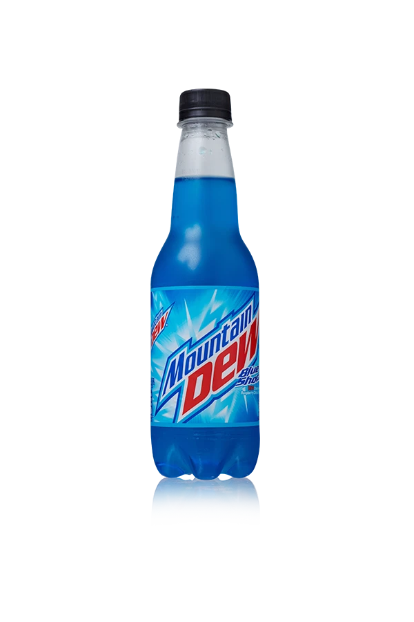 Mountain dew blue shock usa 24 x 40cl fles front