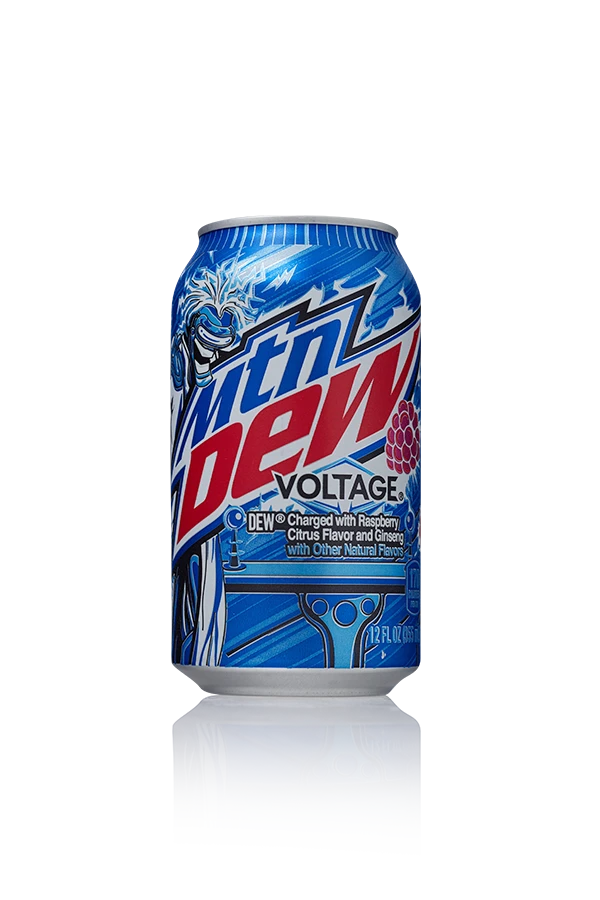 Mountain dew usa voltage usa 12 x 33,5cl blik front