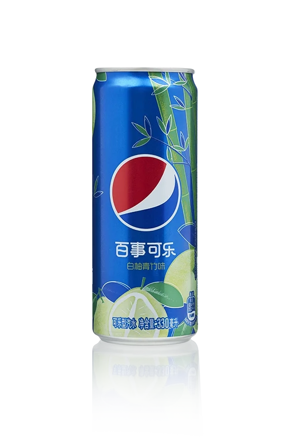 Pepsi bamboo grapefruit usa blik 33cl front