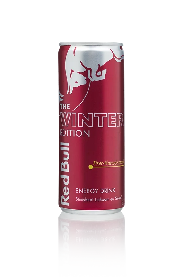 Red bull winter edition blik 25cl front