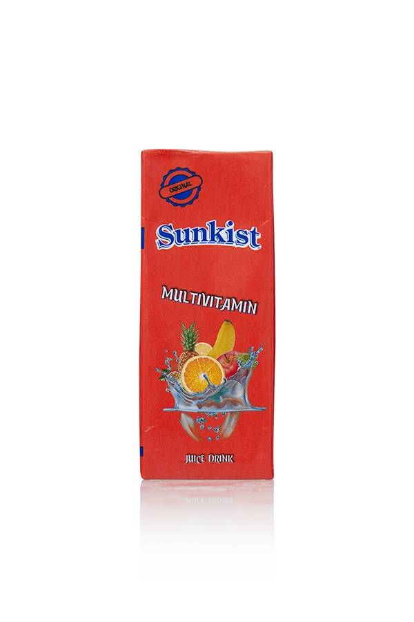 Sunkist multivitamin drink uk 6 x 20cl pakje front