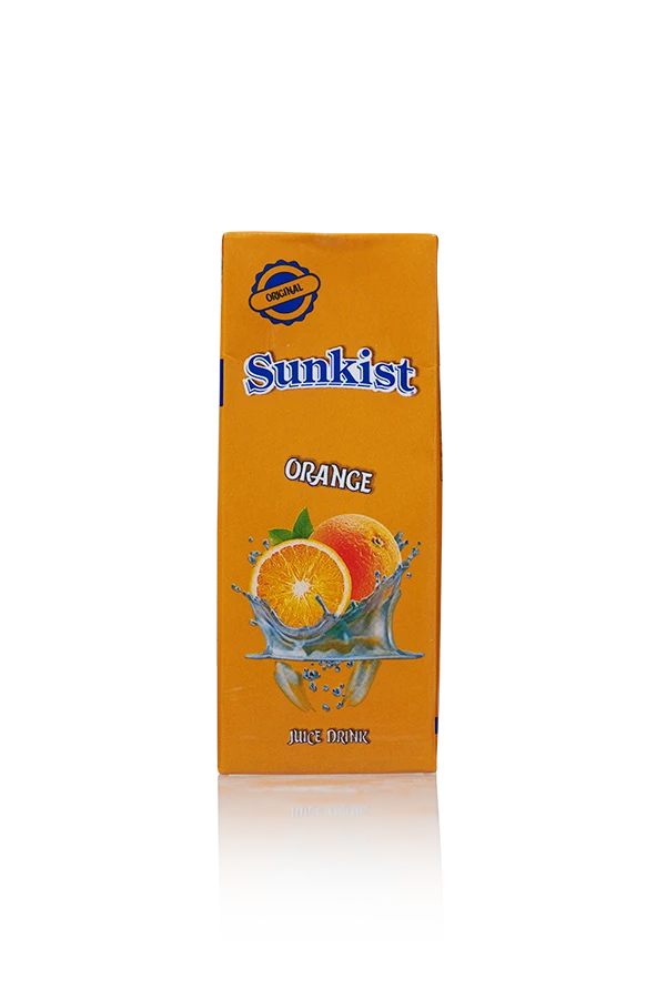 Sunkist orange drink uk 6 x 20cl pakje front