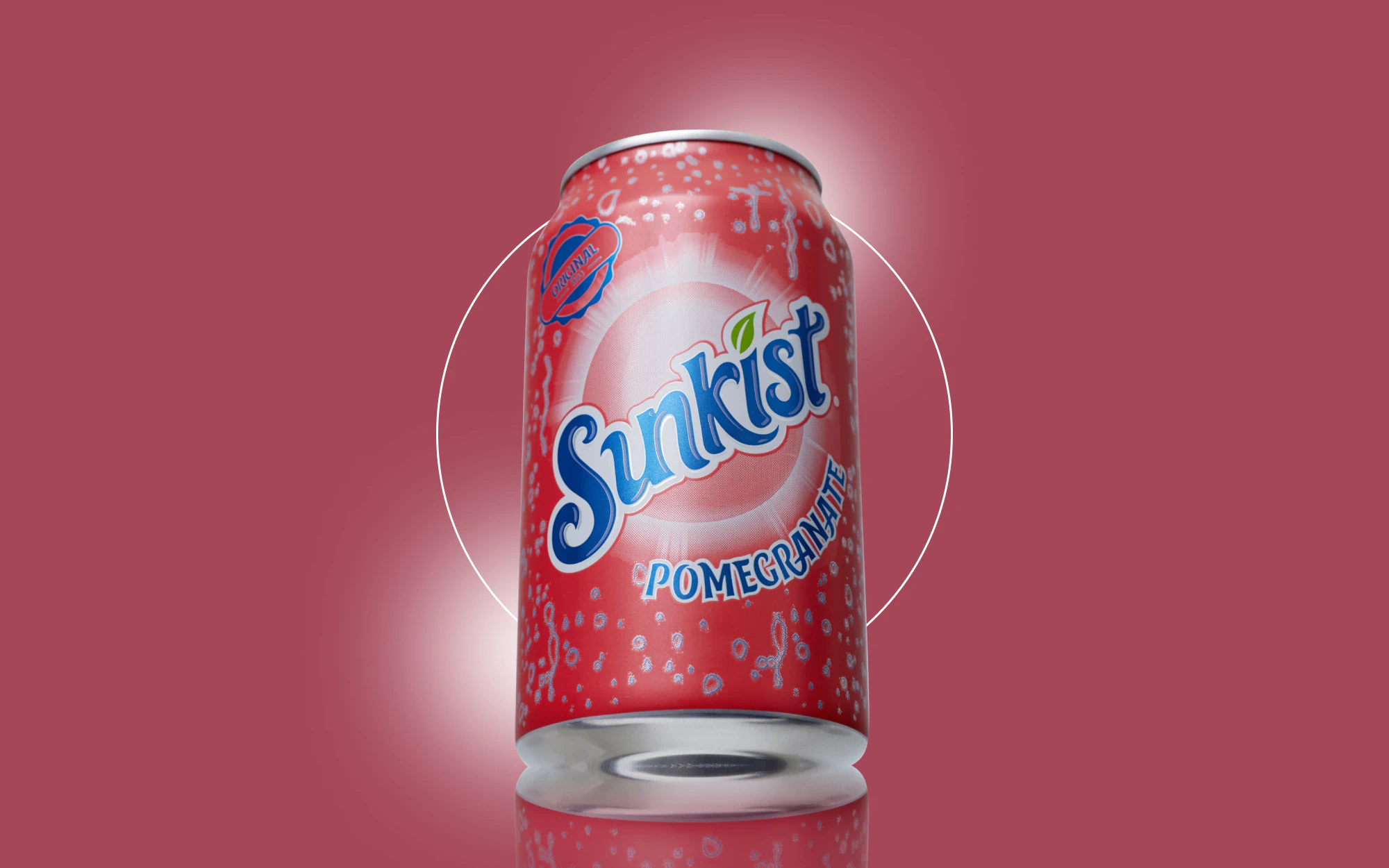 Sunkist pomegranate international uk 12 x 33cl blik