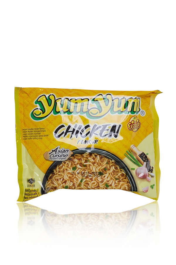 Yum yum  chicken noodles soupe thailand 30 x 60g doos front