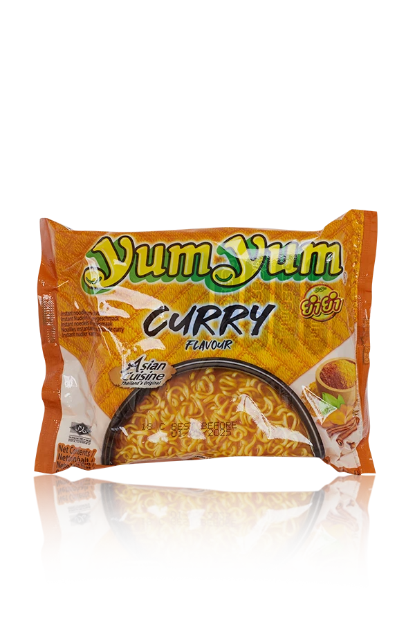 Yum yum  curry noodles soupe thailand 30 x 60g doos front