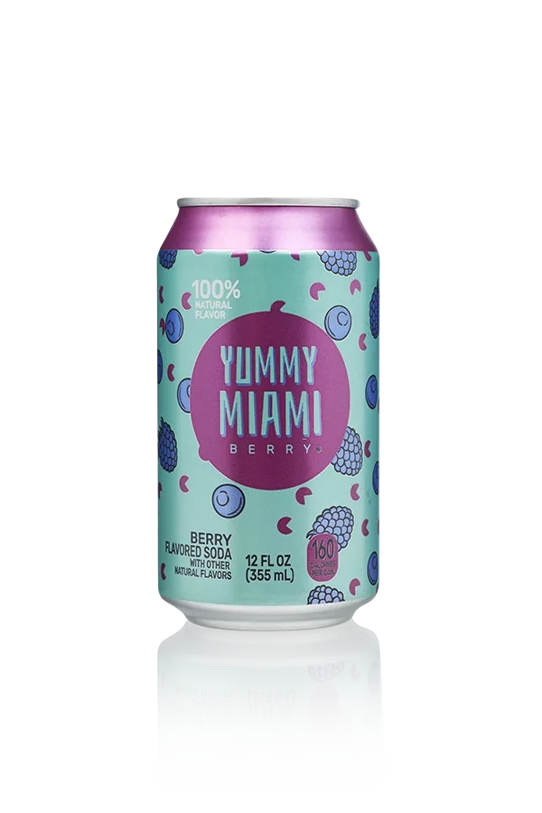 Yummy miami berry usa blik 33,5cl front